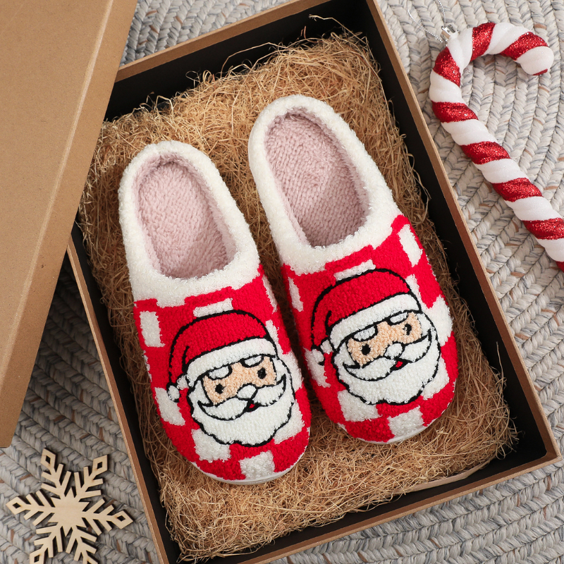 Chaussons de Père Noël Artivole Confortable