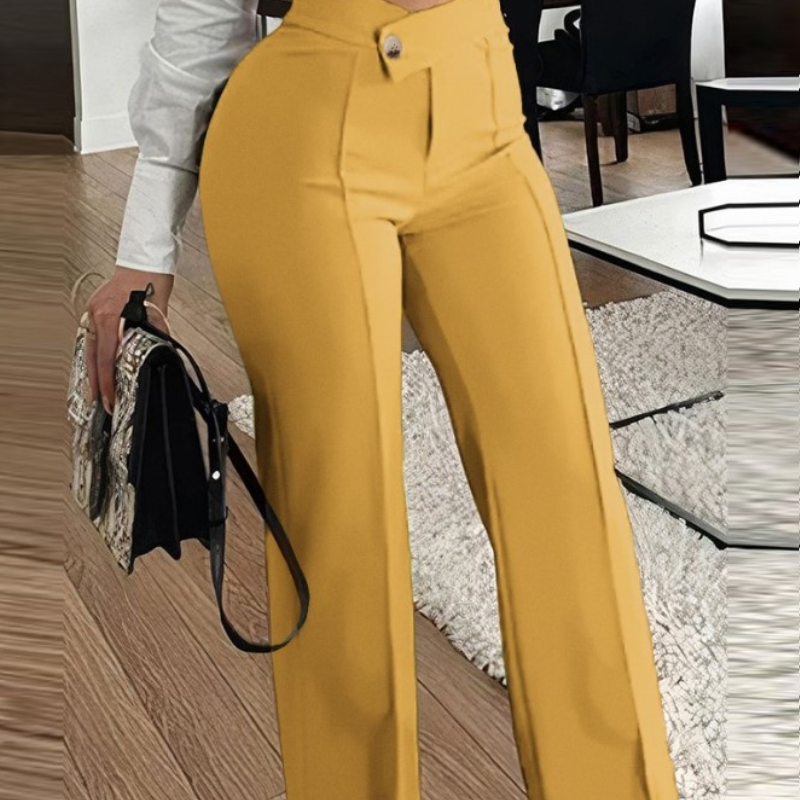 Pantalon Artivole Slim à Jambes Droites