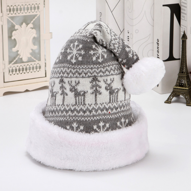 Bonnet de Noël Artivole en Laine Tricotée