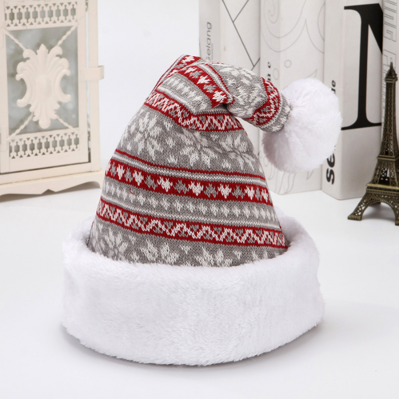 Bonnet de Noël Artivole en Laine Tricotée